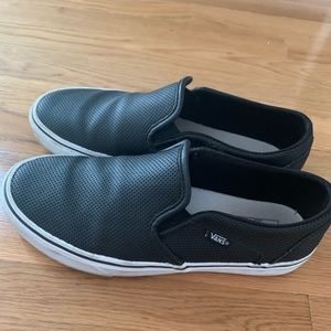 Vans black sneakers